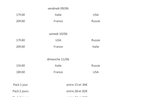 Ligue Mondiale 2017 : Prévente des billets